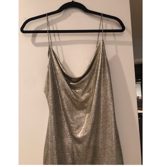 🎉 HP 🎉Alice + Olivia Harmie Metallic Mini Dress - Picture 5 of 7